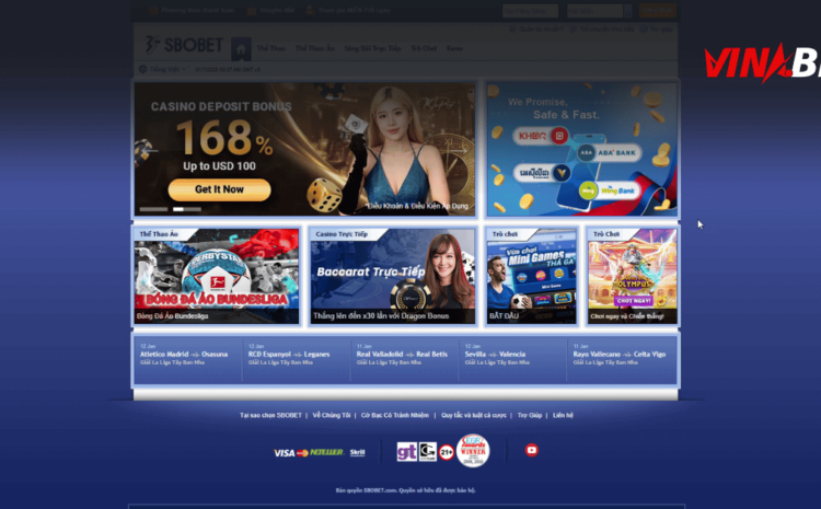 SBOBET – Nhà Cái Cá Cược Thể Thao Uy Tín Hàng Đầu