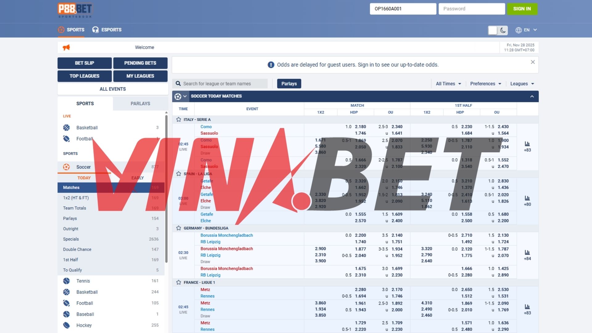 P88BET – Giải pháp vận hành thể thao tối ưu cho Super – Master – Agent trong hệ VINABET
