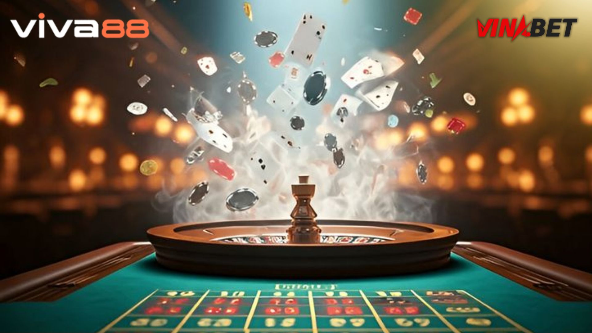 Sảnh Casino trong VIVA88 tại VINABET hình ảnh sắc nét
