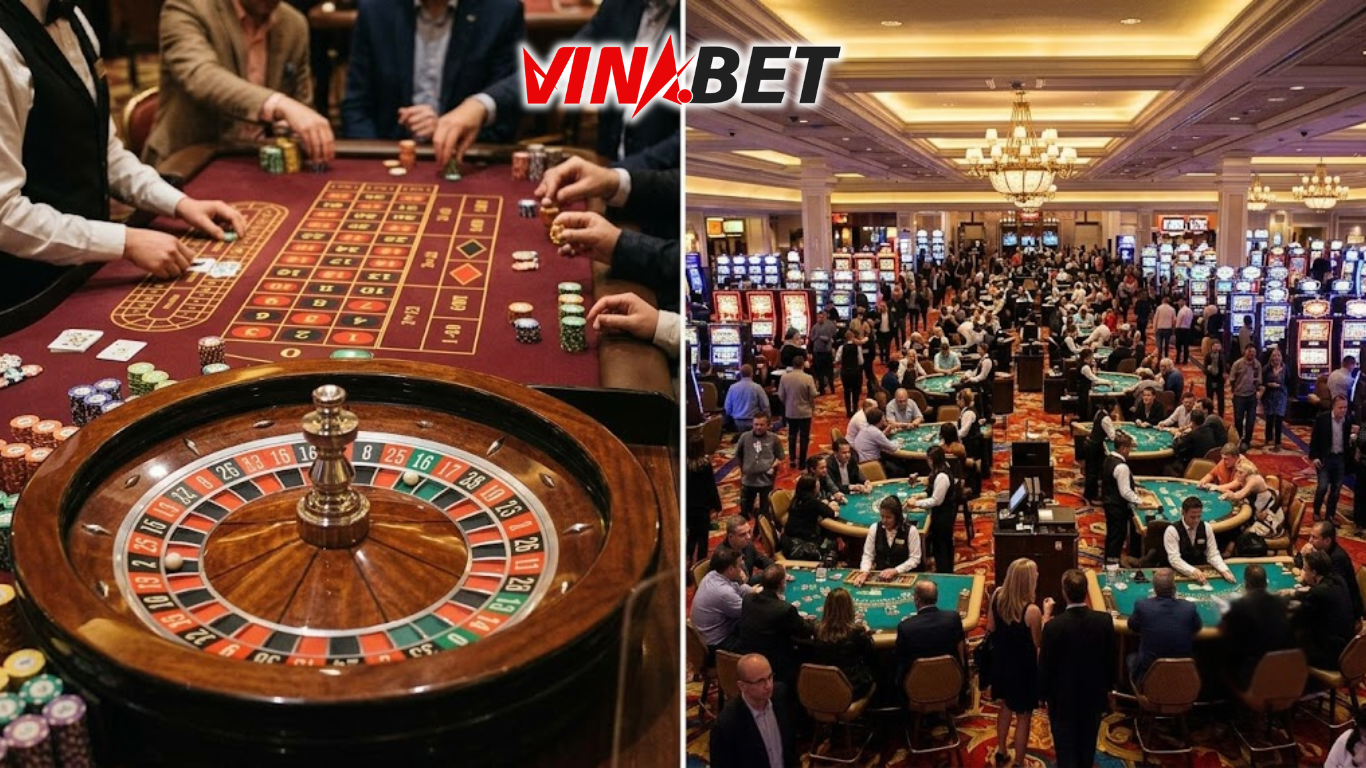 Bàn Roulette Và Casino SBOBET-HK